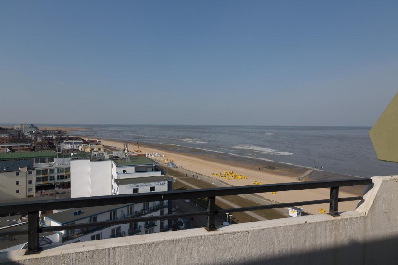 Ferienwohnung Christiansen im Panoramahaus Duhnen Cuxhaven Exterior foto