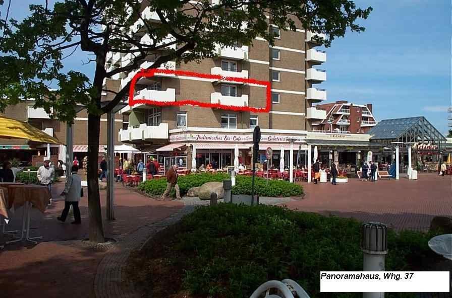 Ferienwohnung Christiansen im Panoramahaus Duhnen Cuxhaven Exterior foto