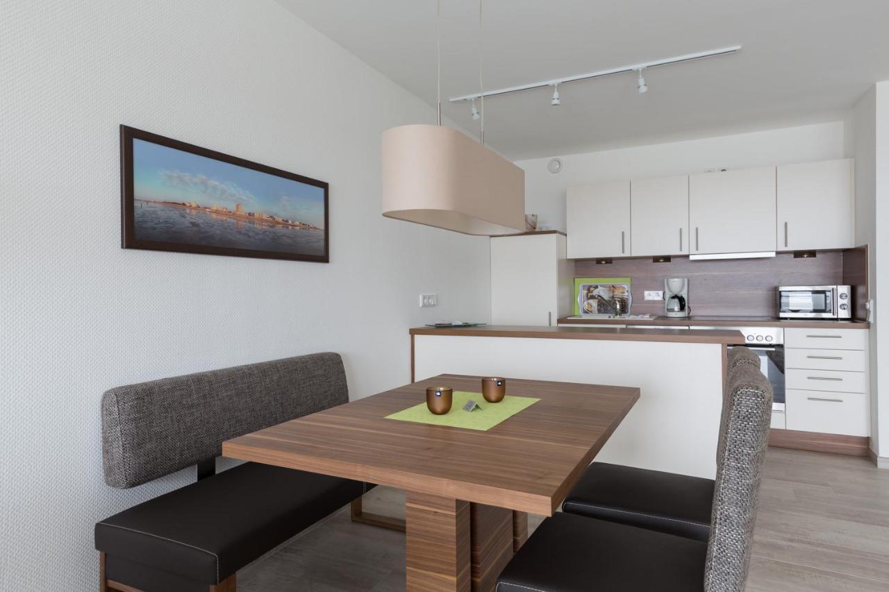 Ferienwohnung Christiansen im Panoramahaus Duhnen Cuxhaven Exterior foto
