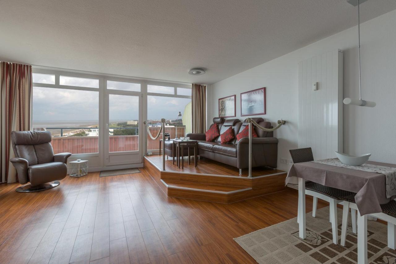 Ferienwohnung Christiansen im Panoramahaus Duhnen Cuxhaven Exterior foto
