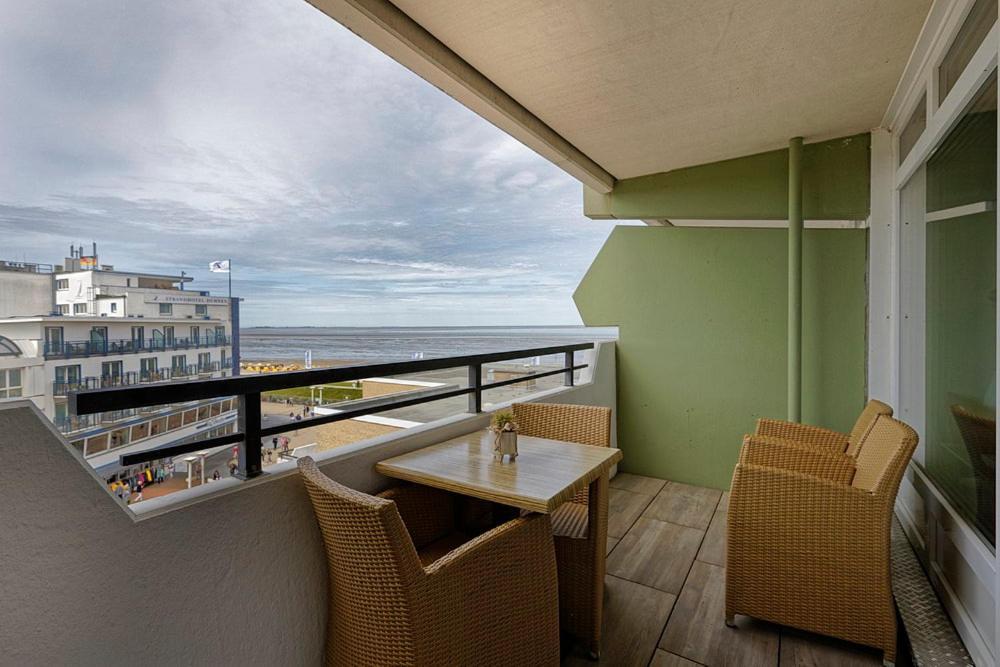 Ferienwohnung Christiansen im Panoramahaus Duhnen Cuxhaven Exterior foto